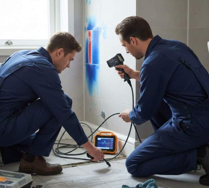 Recherche de fuites, Tourtour