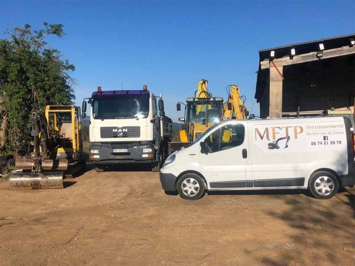 Entreprise de terrassement équipée Draguignan