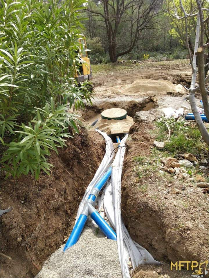 Installation et mise aux normes de systèmes d'assainissement